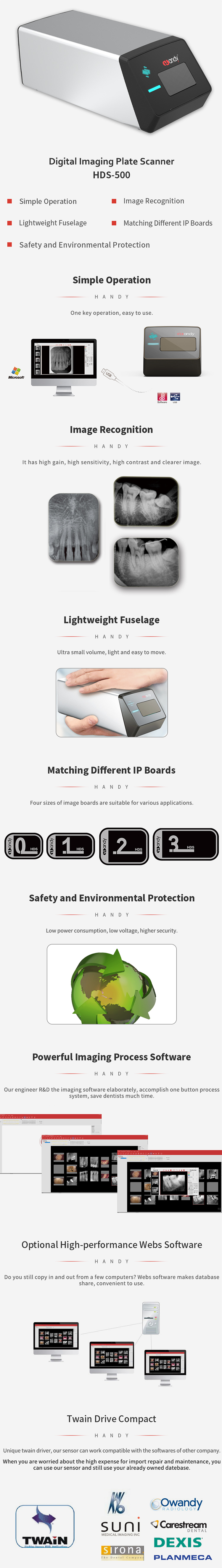 XR6500 Image Plate Scanner